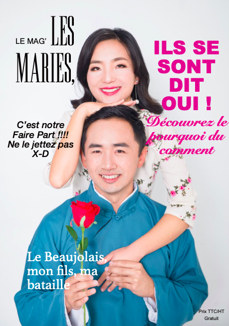 Magazines personnalisés pour le mariage 03