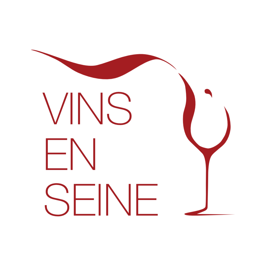 Logo vins en seine au format rond